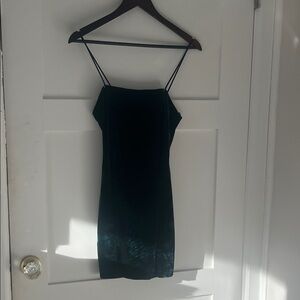 Zara Elegant Black Mini Dress